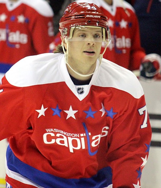 Ice hockey defenseman John Carlson