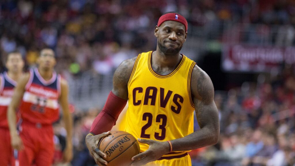 NBA player LeBron James