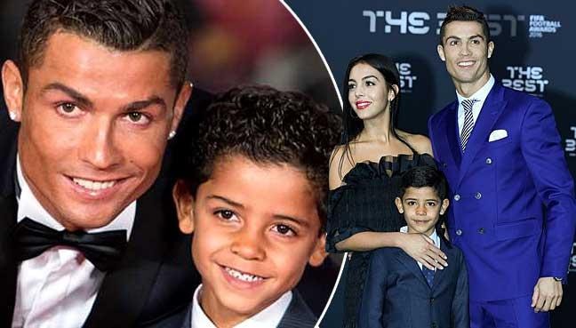 Cristiano Ronaldo wife and kids